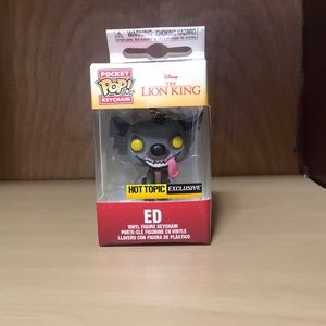 Funko pop keychain Ed the lion king